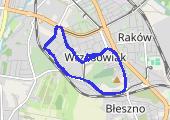 Trasa z dnia 2018-10-22 21:09 - mapa trasy gps - marsz