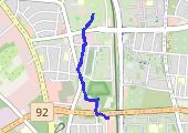 Trasa z dnia 2018-10-25 10:23 - mapa trasy gps - marsz