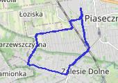 Trasa z dnia 2018-10-26 20:43 - mapa trasy gps - bieganie