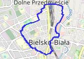 2018-10-26_Marsz_Bielsko - mapa trasy gps - marsz