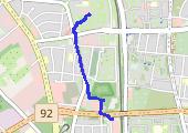 Trasa z dnia 2018-10-28 11:01 - mapa trasy gps - marsz