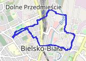 2018-10-30_Marsz_Bielsko - mapa trasy gps - marsz
