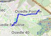 Trasa z dnia 2018-10-30 16:50 - mapa trasy gps - marsz
