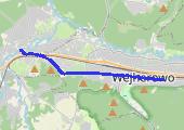 Trasa z dnia 2018-10-31 13:46 - mapa trasy gps - rower trekkingowy