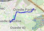 Trasa z dnia 2018-11-02 05:54 - mapa trasy gps - marsz