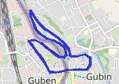 Trasa z dnia 2018-11-03 11:55 - mapa trasy gps - bieganie