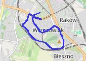 Trasa z dnia 2018-11-03 21:01 - mapa trasy gps - marsz