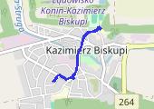 Trasa z dnia 2018-04-12 14:27 - mapa trasy gps - marsz