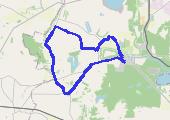 Trasa z dnia 2018-07-15 19:10 - mapa trasy gps - rower szosowy