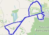 Trasa z dnia 2018-07-22 13:02 - mapa trasy gps - rower szosowy