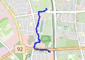 Trasa z dnia 2018-11-07 17:10 - mapa trasy gps - marsz