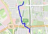 Trasa z dnia 2018-11-07 18:04 - mapa trasy gps - marsz