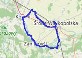Trasa z dnia 2018-10-21 14:21 - mapa trasy gps - rower szosowy