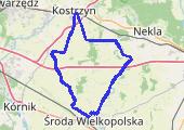 Trasa z dnia 2018-10-06 17:53 - mapa trasy gps - rower szosowy