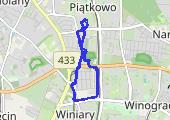 Trasa z dnia 2018-11-08 18:53 - mapa trasy gps - marsz