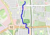 Trasa z dnia 2018-11-09 16:58 - mapa trasy gps - marsz