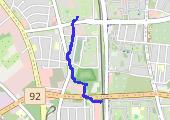 Trasa z dnia 2018-11-10 10:25 - mapa trasy gps - marsz