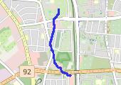 Trasa z dnia 2018-11-13 10:01 - mapa trasy gps - marsz