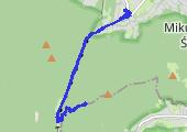 Beskid Śląski - Szyndzielnia 2018-11-12 - mapa trasy gps - rower górski