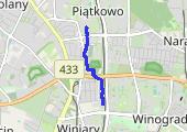 Trasa z dnia 2018-11-19 18:15 - mapa trasy gps - marsz