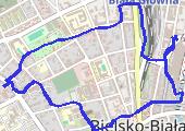 2018-11-02_Marsz_Bielsko - mapa trasy gps - marsz