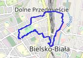 2018-11-10_Marsz_Bielsko - mapa trasy gps - marsz