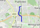 Trasa z dnia 2018-11-23 17:04 - mapa trasy gps - marsz