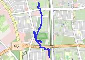 Trasa z dnia 2018-11-23 18:09 - mapa trasy gps - marsz
