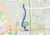 Trasa z dnia 2018-11-25 16:42 - mapa trasy gps - marsz