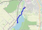 Rozbieganie - mapa trasy gps - bieganie