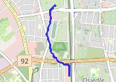 Trasa z dnia 2018-11-30 10:10 - mapa trasy gps - marsz