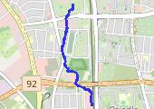 Trasa z dnia 2018-11-30 10:54 - mapa trasy gps - marsz
