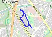 Trasa 1260 - mapa trasy gps - rower górski