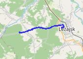 Wycieczka 15.05.2013 - mapa trasy gps - rower trekkingowy
