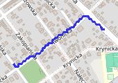 Trasa z dnia 2018-12-05 19:45 - mapa trasy gps - spacer