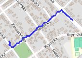 Trasa z dnia 2018-12-06 11:47 - mapa trasy gps - spacer