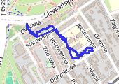 Trasa z dnia 2018-12-06 14:57 - mapa trasy gps - spacer