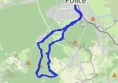 Trasa z dnia 2018-12-09 14:31 - mapa trasy gps - rower górski