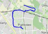 Trasa z dnia 2018-12-09 20:33 - mapa trasy gps - bieganie