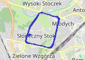 Trasa z dnia 2018-12-11 20:02 - mapa trasy gps - bieganie