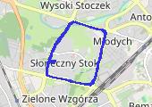 Trasa z dnia 2018-12-12 20:02 - mapa trasy gps - bieganie