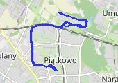 Trasa z dnia 2018-12-18 19:46 - mapa trasy gps - bieganie