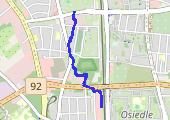 Trasa z dnia 2018-12-22 10:34 - mapa trasy gps - marsz