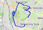 Trasa z dnia 2013-07-17 10:11 - mapa trasy gps - bieganie