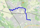 Trasa z dnia 2018-12-25 12:51 - mapa trasy gps - marsz