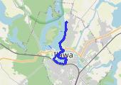 Trasa z dnia 2018-12-25 13:04 - mapa trasy gps - bieganie