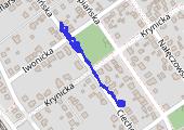 Trasa z dnia 2018-12-27 10:36 - mapa trasy gps - spacer
