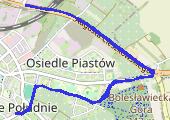 Trasa z dnia 2018-12-27 17:42 - mapa trasy gps - bieganie