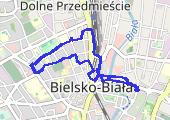 2018-12-05_Marsz_Bielsko - mapa trasy gps - marsz
