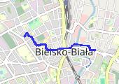 2018-12-10b_Marsz_Bielsko - mapa trasy gps - marsz